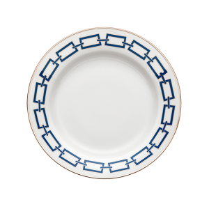 Ginori Catene  Blue Round Flat Plate - 12"